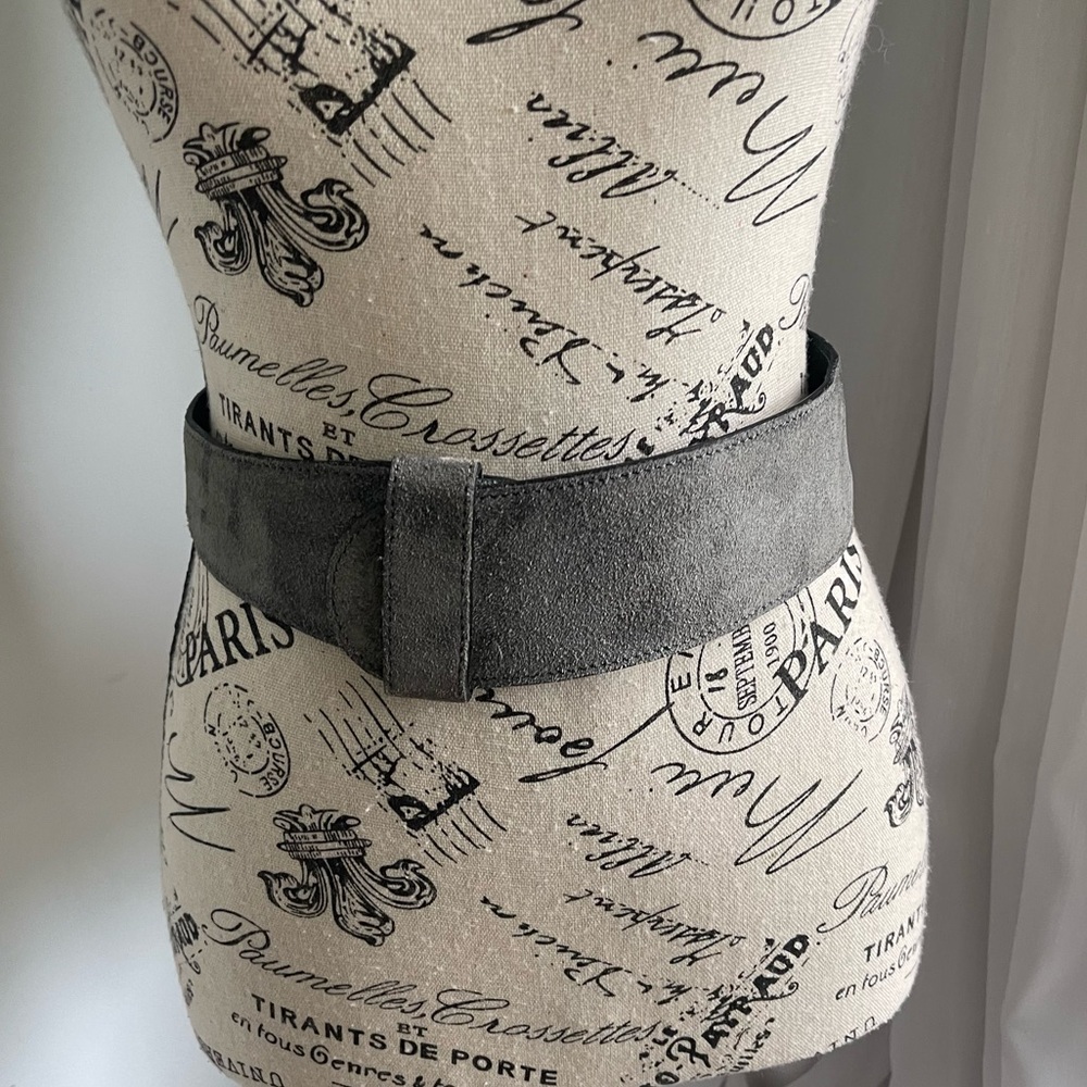 Alaia Suede Corset Belt